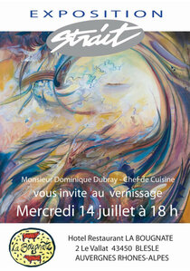 Exposition de peintures contemporaines